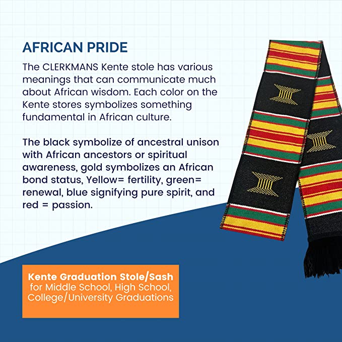 Kente Graduation Sash/Stole