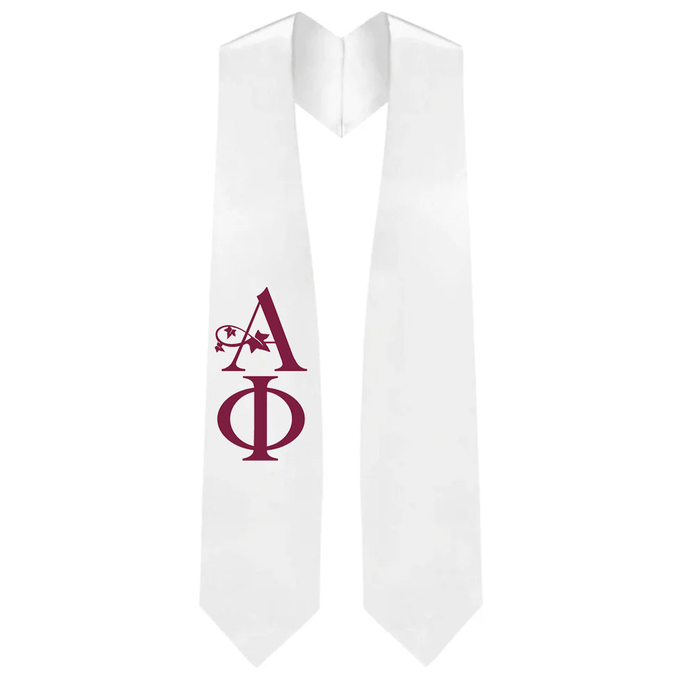 Alpha Phi Greek Lettered Stole