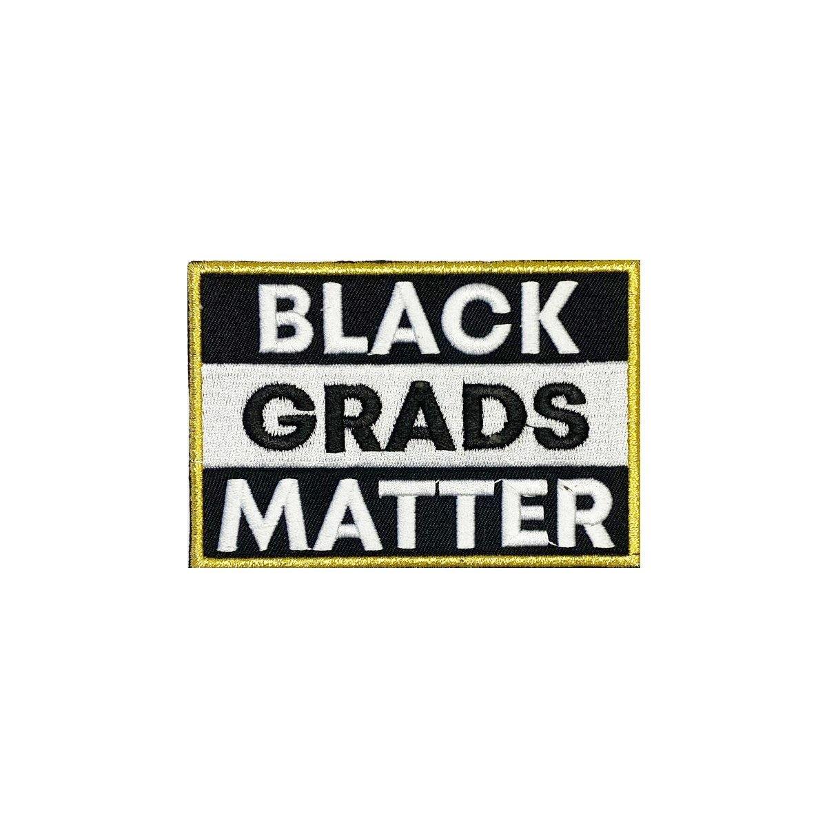 Black BLACK GRADS MATTER Graduation Stole - Canadian Gowns