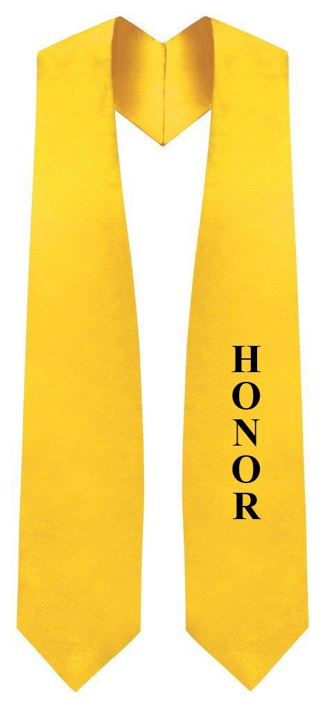 Gold Honors Stole for Graduation - Canadian Gowns