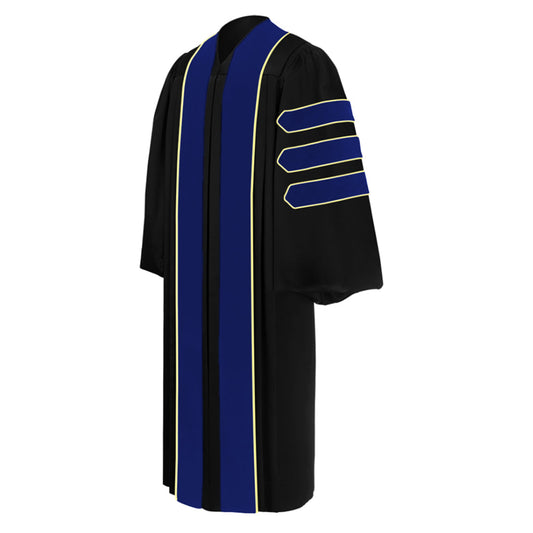 PhD Blue Doctoral Gown - Academic Regalia - Canadian Gowns