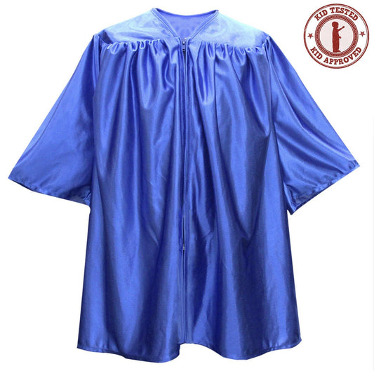 Child Royal Blue Graduation Gown - Preschool & Kindergarten Gowns - Canadian Gowns