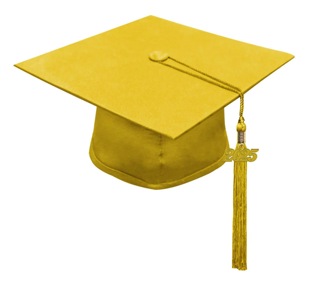 Matte Gold Elementary Cap & Tassel