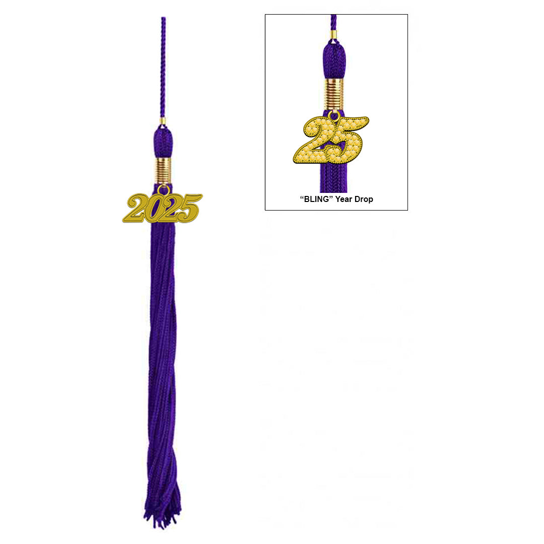 Matte Purple Elementary Cap & Tassel