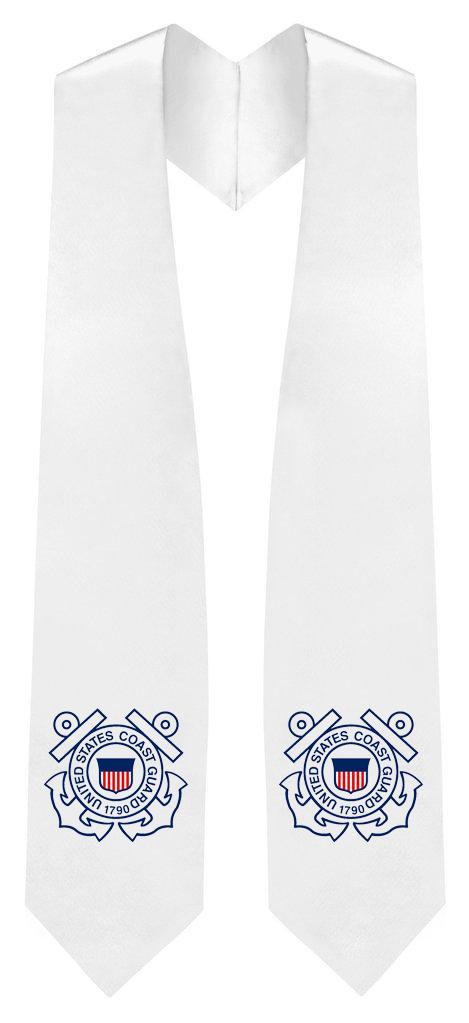 U.S. Coast Guard Stole - Veteran & Military Graduation Stoles