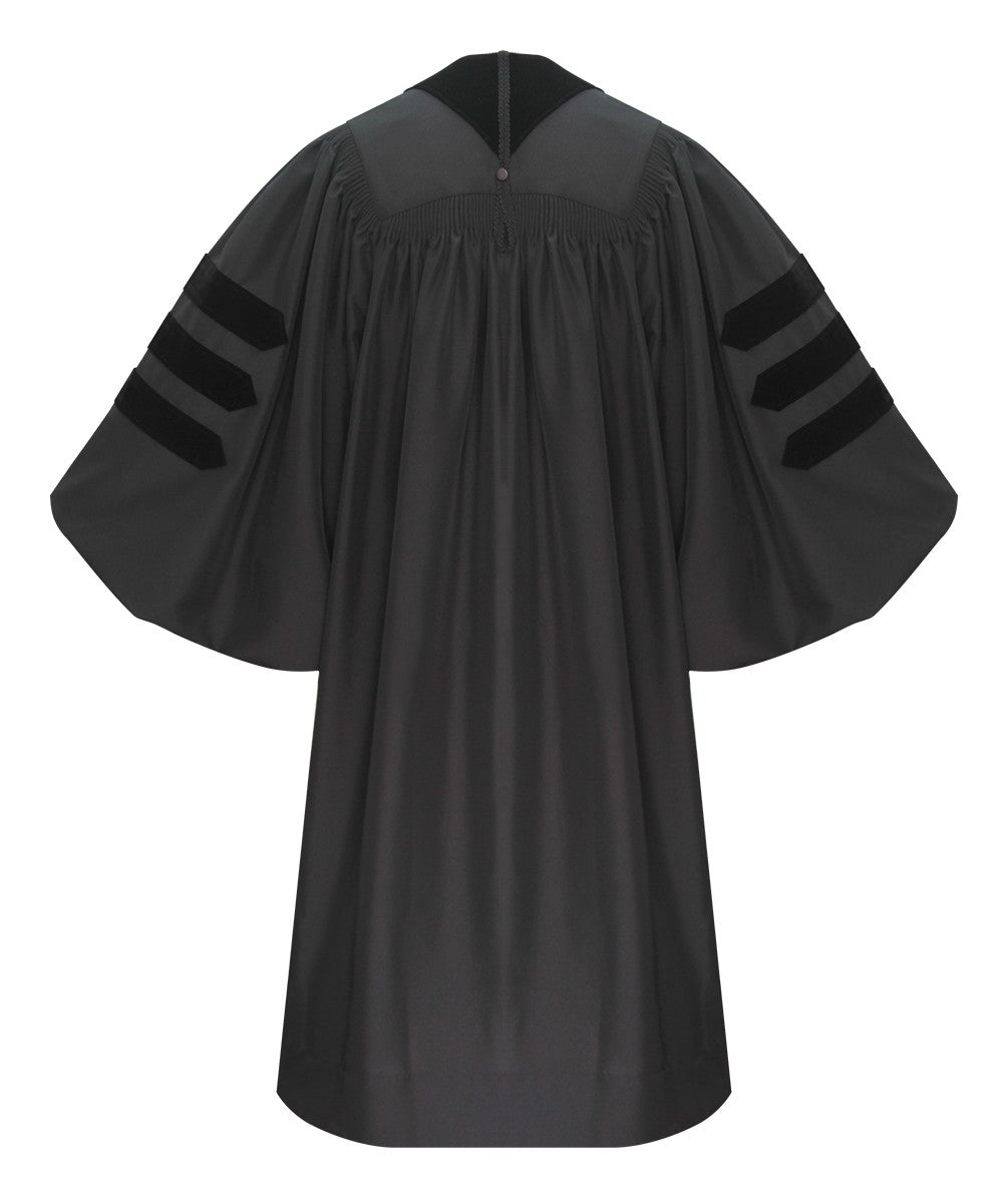 Deluxe Doctoral Graduation Gown - Academic Regalia - Canadian Gowns