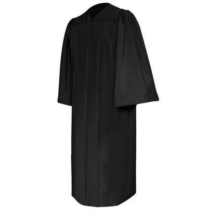 Deluxe Black Choir Robe - Canadian Gowns