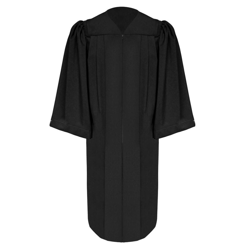 Deluxe Black Choir Robe - Canadian Gowns