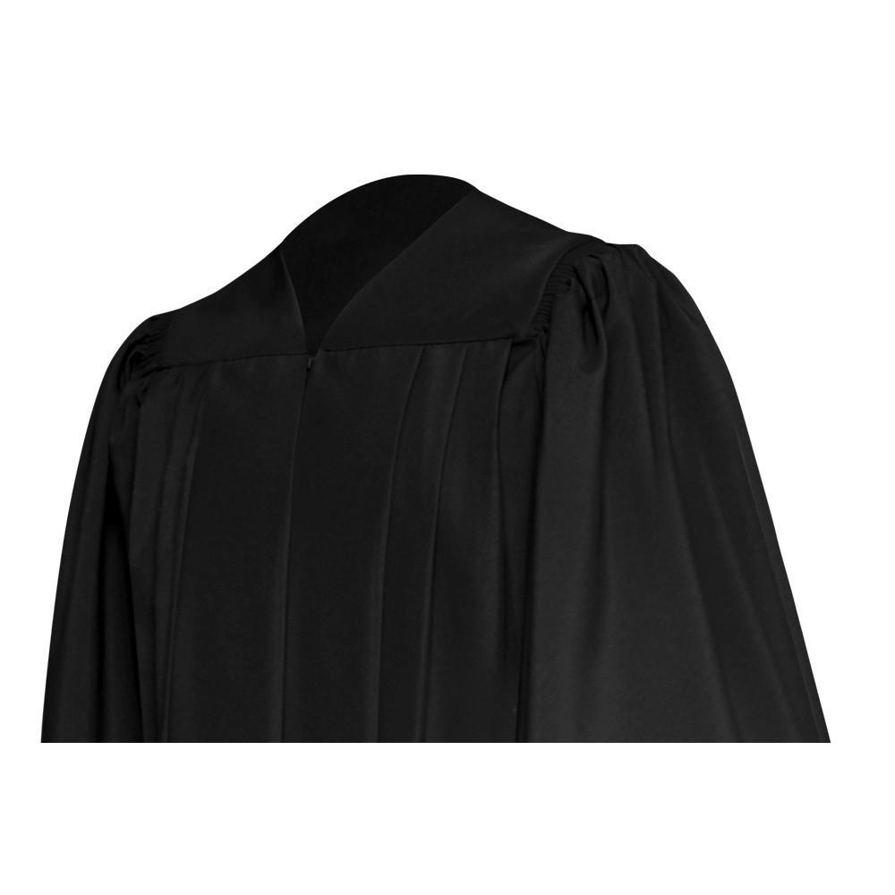 Deluxe Black Choir Robe - Canadian Gowns