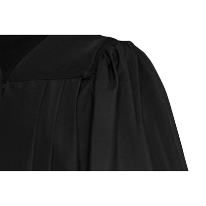 Deluxe Black Choir Robe - Canadian Gowns