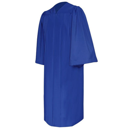 Deluxe Royal Blue Choir Robe - Canadian Gowns