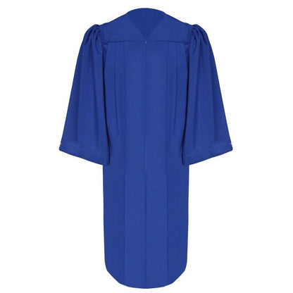 Deluxe Royal Blue Choir Robe - Canadian Gowns