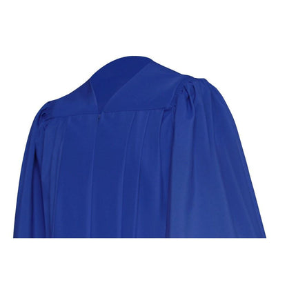 Deluxe Royal Blue Choir Robe - Canadian Gowns