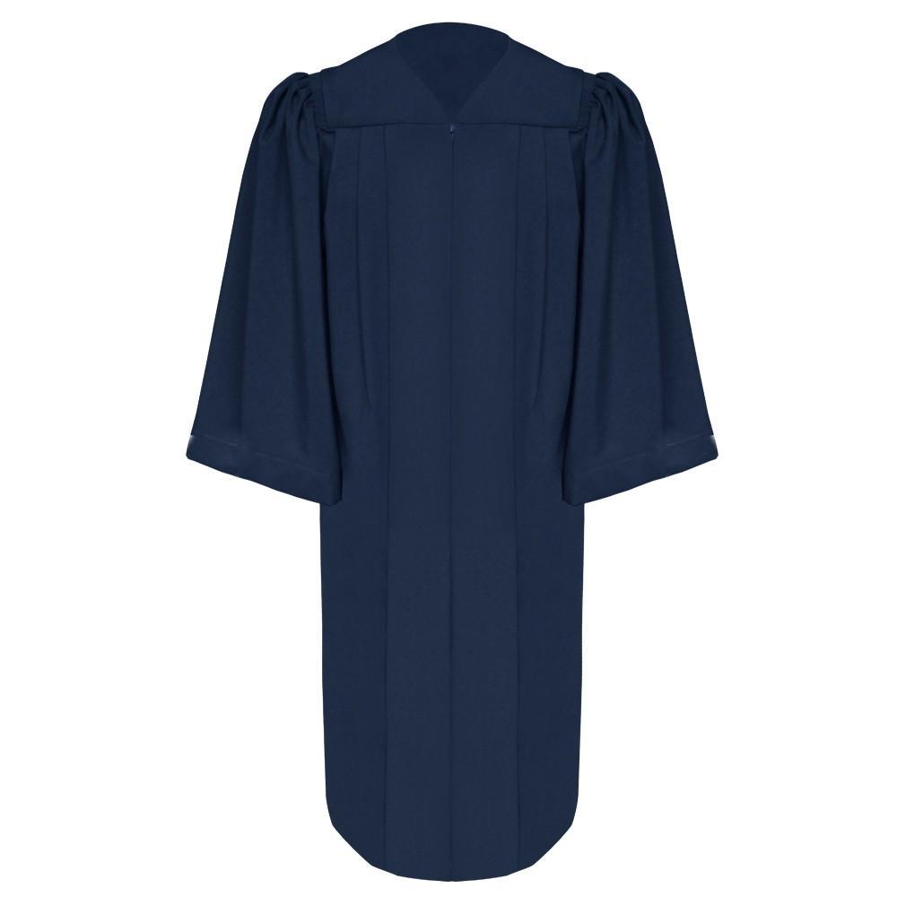 Deluxe Navy Blue Choir Robe - Canadian Gowns