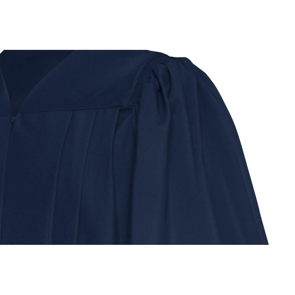 Deluxe Navy Blue Choir Robe - Canadian Gowns