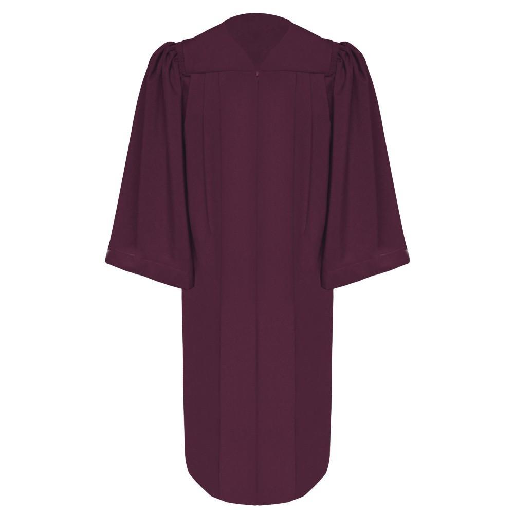 Deluxe Maroon Choir Robe - Canadian Gowns