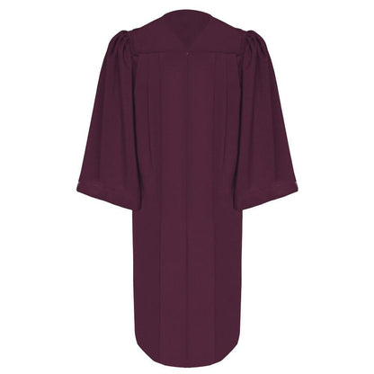 Deluxe Maroon Choir Robe - Canadian Gowns