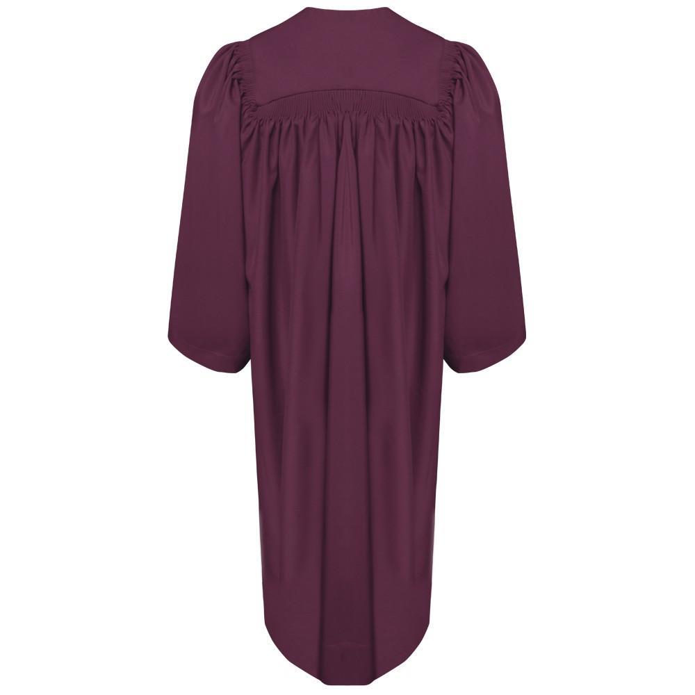 Deluxe Maroon Choir Robe - Canadian Gowns