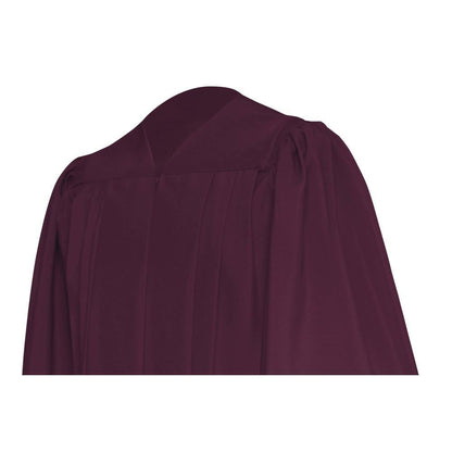 Deluxe Maroon Choir Robe - Canadian Gowns