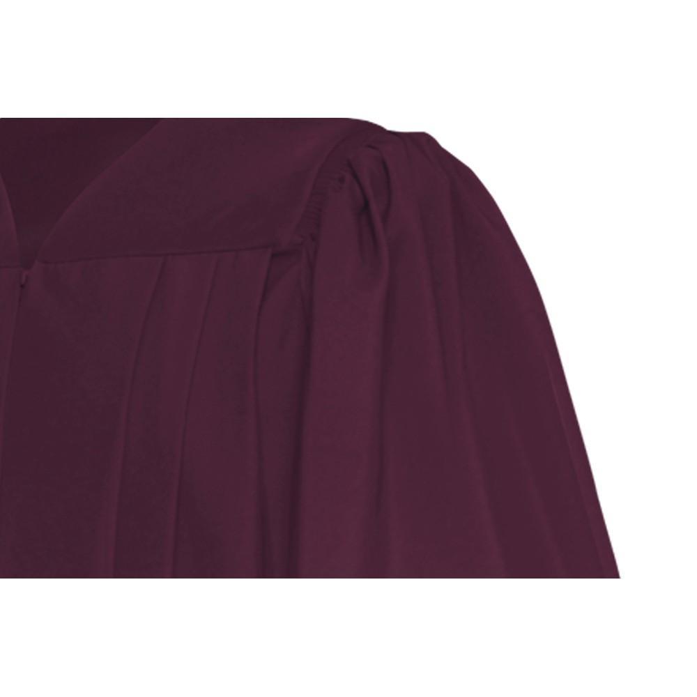 Deluxe Maroon Choir Robe - Canadian Gowns