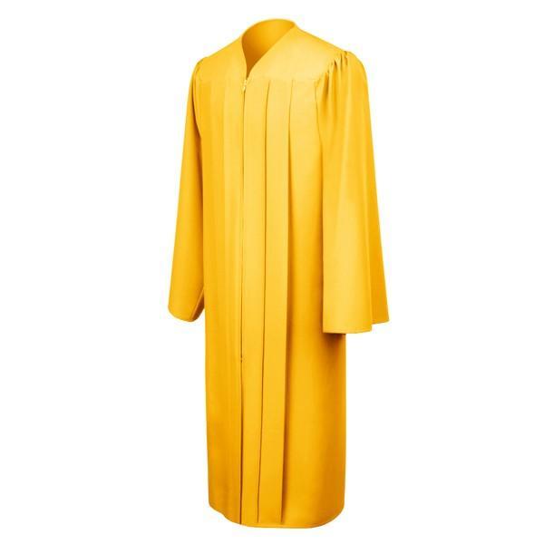 Matte Gold Choir Robe - Canadian Gowns