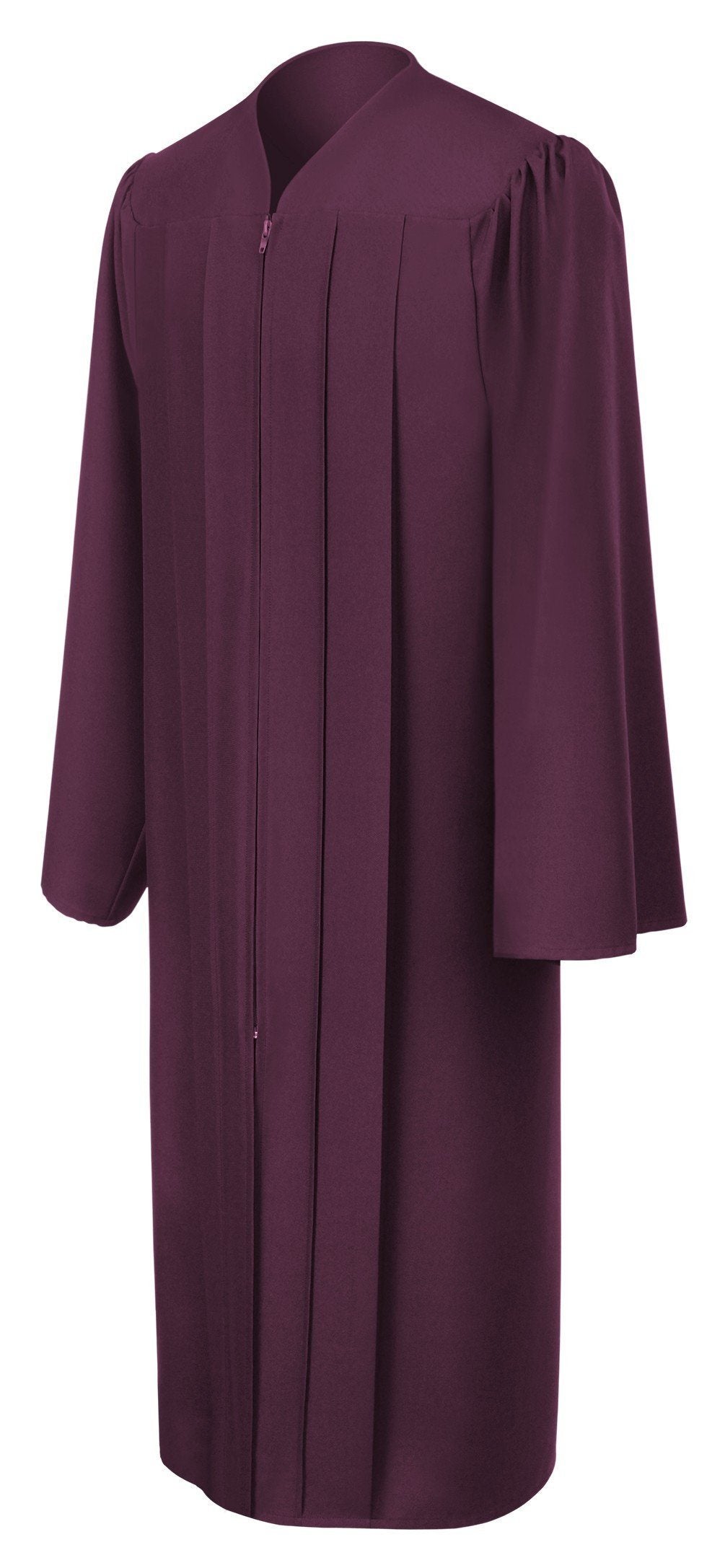 Matte Maroon Choir Robe - Canadian Gowns