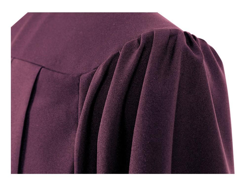 Matte Maroon Choir Robe - Canadian Gowns