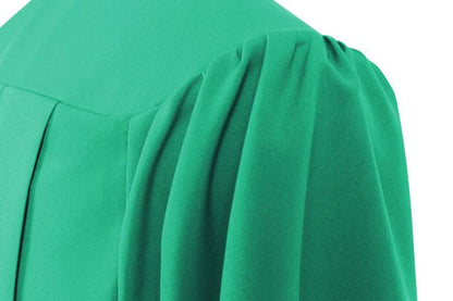 Matte Emerald Green Choir Robe - Canadian Gowns