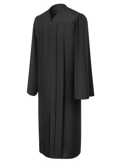 Matte Black Choir Robe - Canadian Gowns