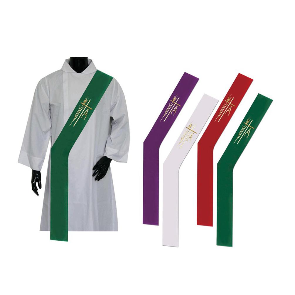 White Deacon Stole - Canadian Gowns