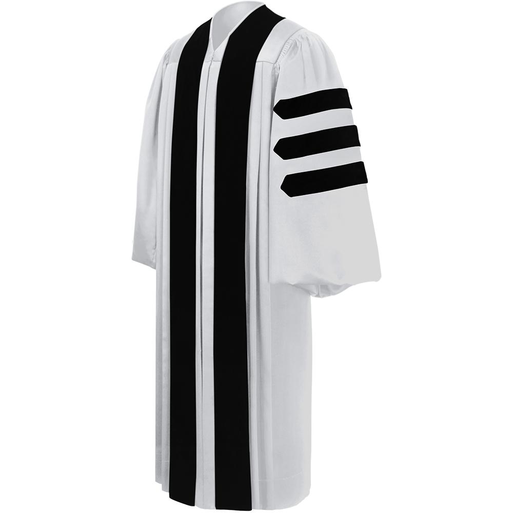 Deluxe White Pulpit Robe - Canadian Gowns