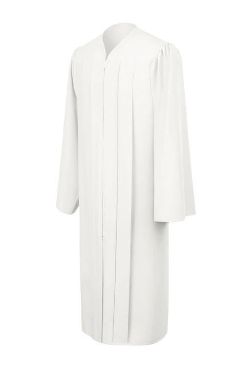 White Confirmation Robe - Canadian Gowns