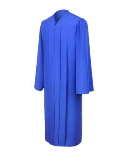 Matte Royal Blue Bachelors Graduation Gown - College & University - Canadian Gowns