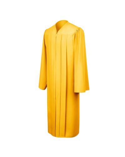 Matte Gold Bachelors Graduation Gown - College & University - Canadian Gowns