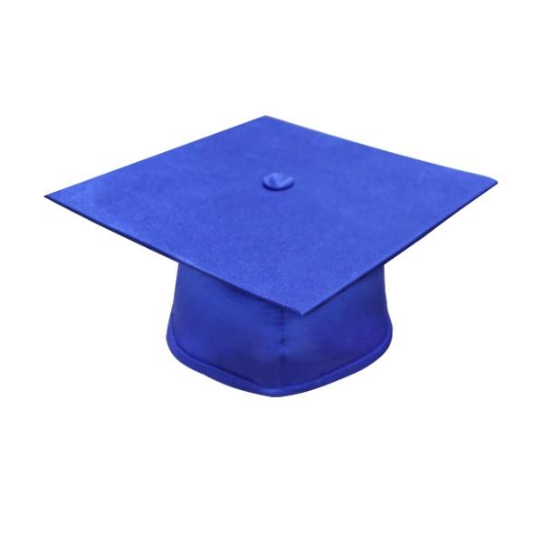 Matte Royal Blue Bachelors Cap & Gown - College & University - Canadian Gowns