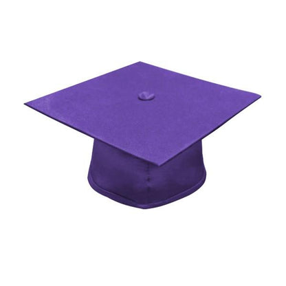 Matte Purple Bachelors Cap & Gown - College & University - Canadian Gowns