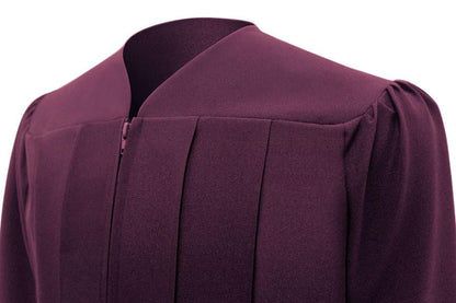 Matte Maroon Bachelors Cap & Gown - College & University - Canadian Gowns