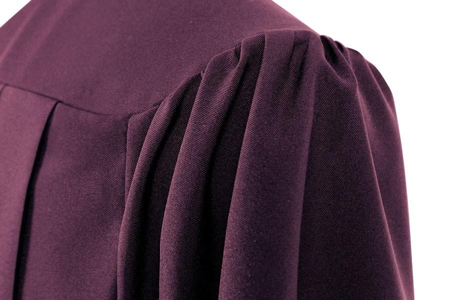 Matte Maroon Bachelors Cap & Gown - College & University - Canadian Gowns