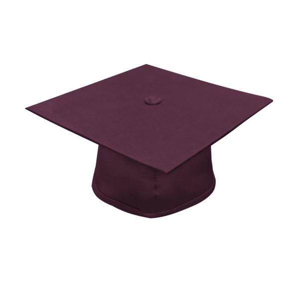 Matte Maroon Bachelors Cap & Gown - College & University - Canadian Gowns