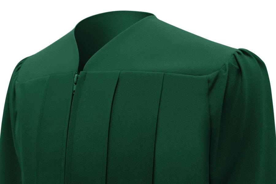 Matte Hunter Bachelors Cap & Gown - College & University - Canadian Gowns