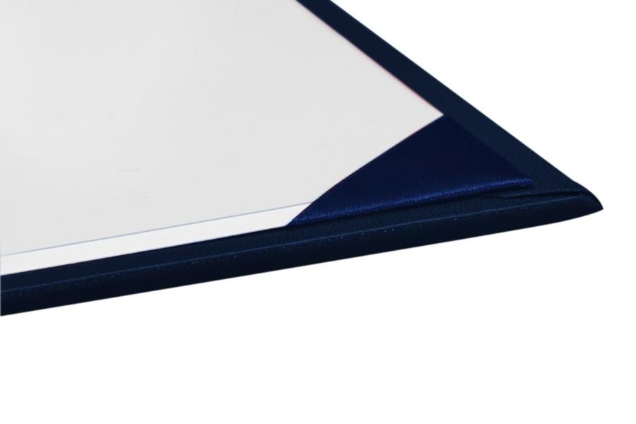 Navy Blue Imprinted Diploma Cover - High School Diploma Covers - Canadian Gowns