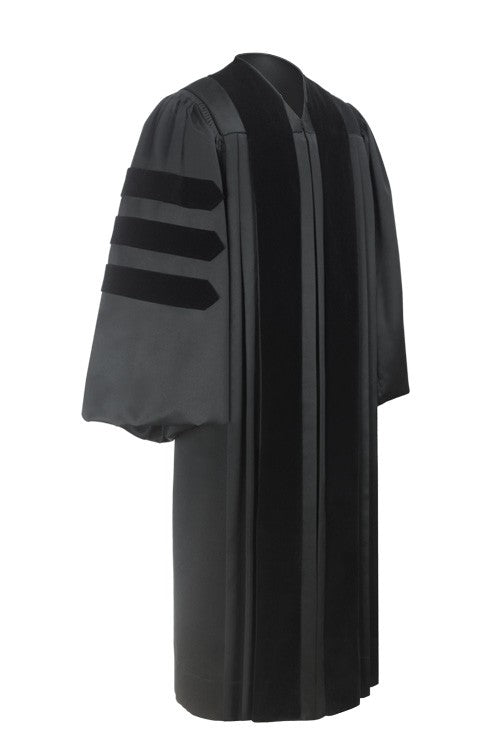 Deluxe Doctoral Graduation Gown - Academic Regalia - Canadian Gowns