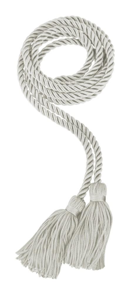 Silver Graduation Honor Cord - High School Honor Cords - Canadian Gowns