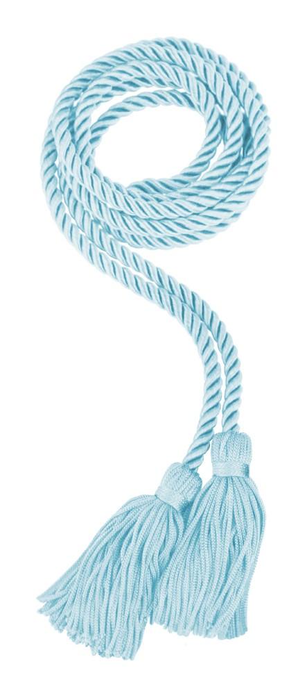 Light Blue Graduation Honor Cord - High School Honor Cords - Canadian Gowns