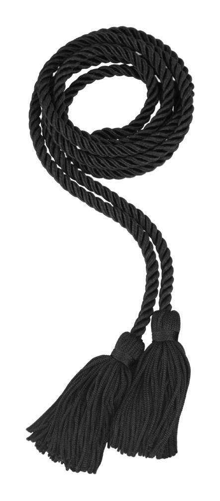 Black Graduation Honor Cord - College & High School Honor Cords - Canadian Gowns