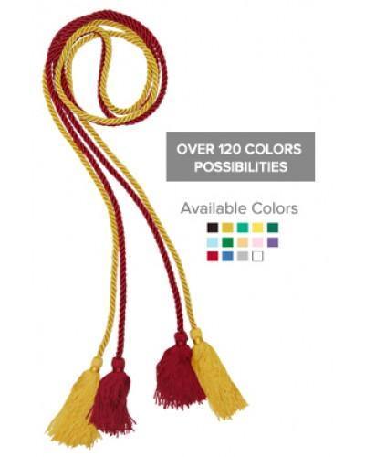 Double Graduation Honor Cords - Custom Honor Cords - Canadian Gowns