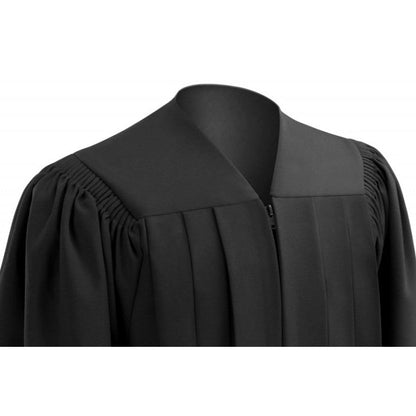 Deluxe Black Middle School Cap, Gown & Tassel