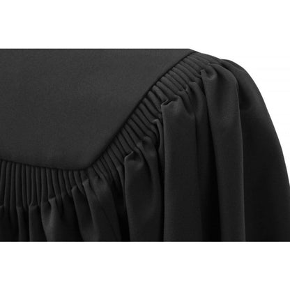 Deluxe Black Middle School Cap, Gown & Tassel