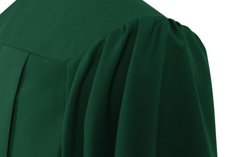 Matte Hunter High School Graduation Gown - Canadian Gowns