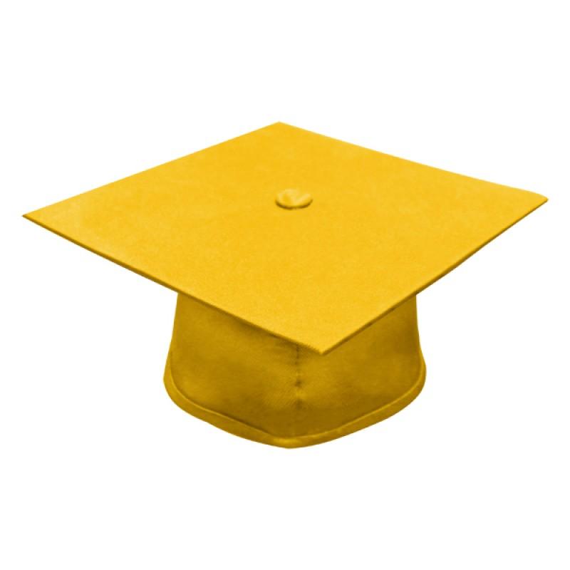 Matte Gold Middle School Cap, Gown & Tassel